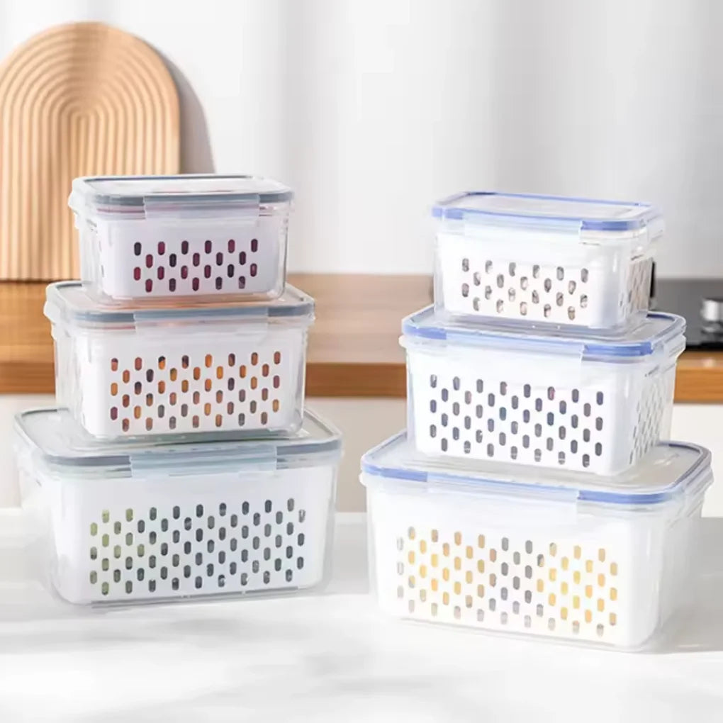 Kit 3 Potinhos Herméticos para Armazenar Ração de Cães e Gatos