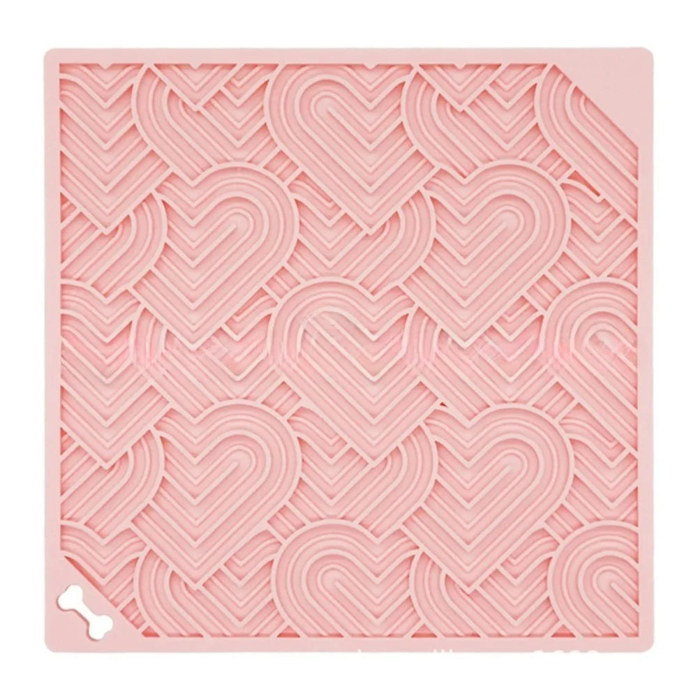 Tapete de Farejamento com Ventosa - Alimentação Lenta e Estimulação Mental