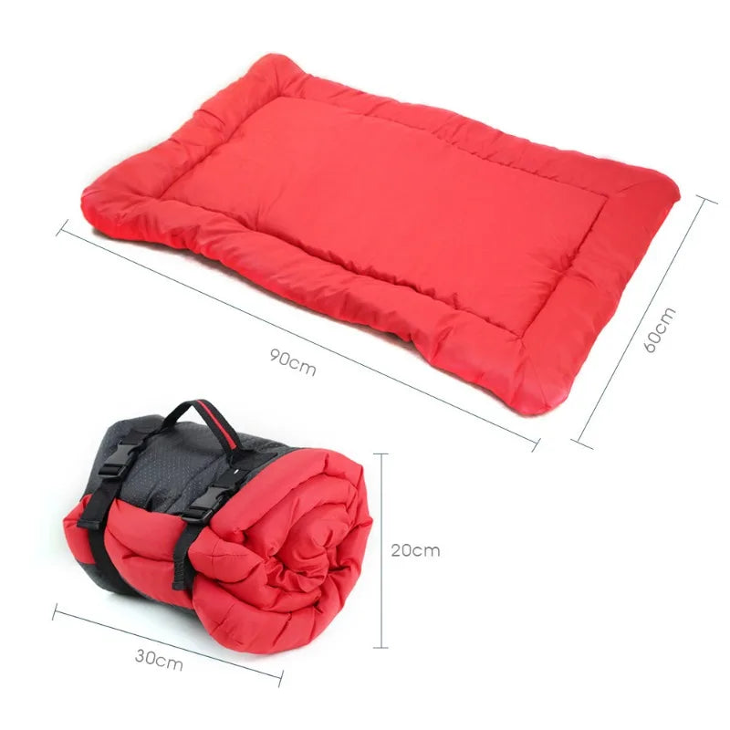 Cama Portátil para Cães - Impermeável e Dobrável para Viagens