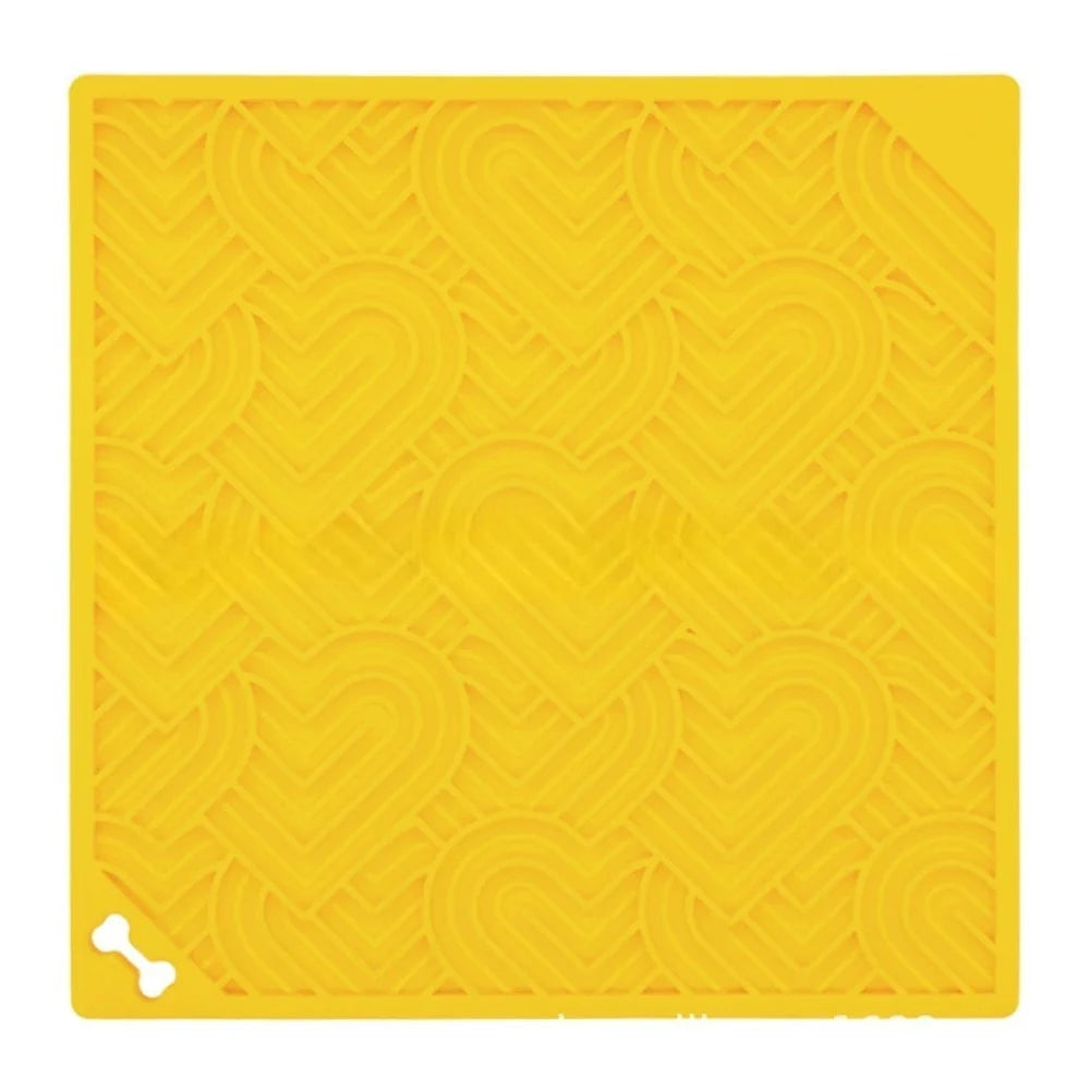 Tapete de Farejamento com Ventosa - Alimentação Lenta e Estimulação Mental