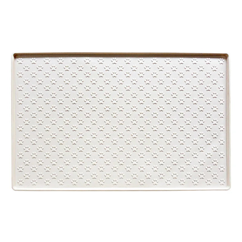 Tapete Anti-meleca e Antiderrapante para Alimentação de Cães e Gatos