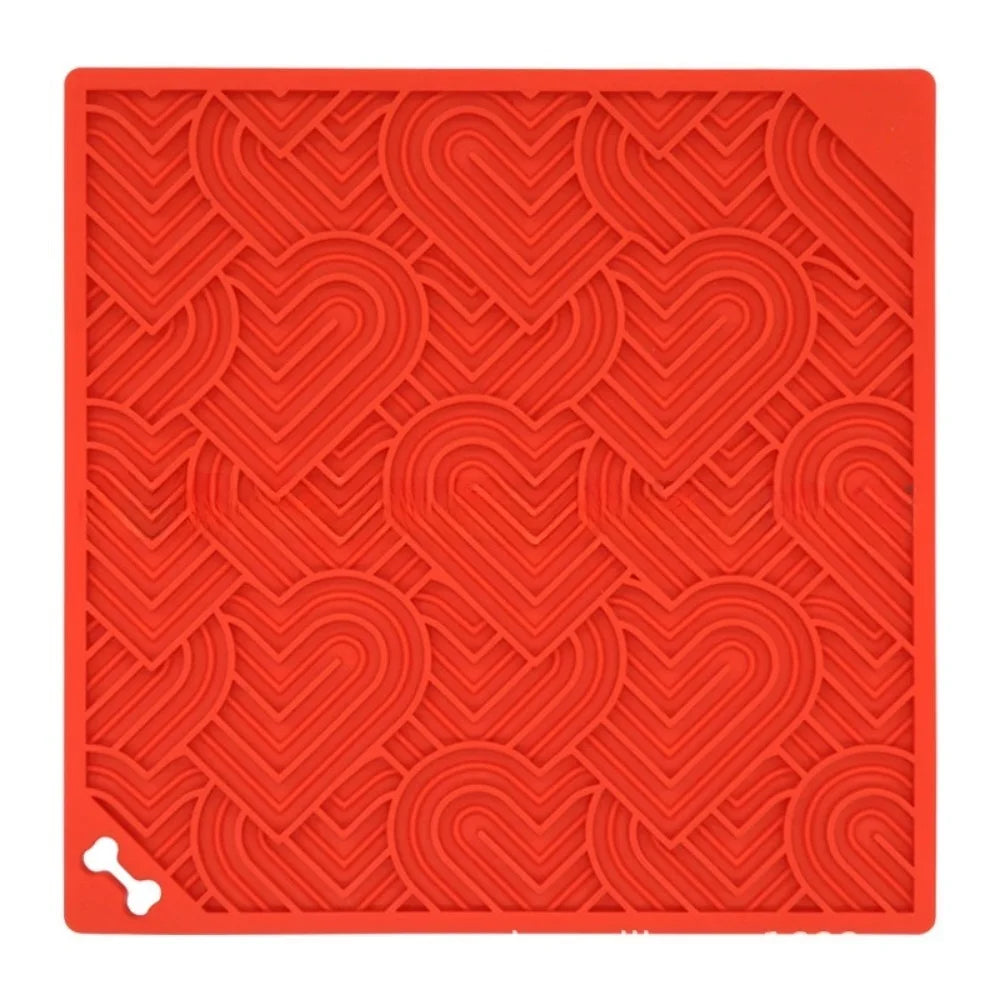 Tapete de Farejamento com Ventosa - Alimentação Lenta e Estimulação Mental