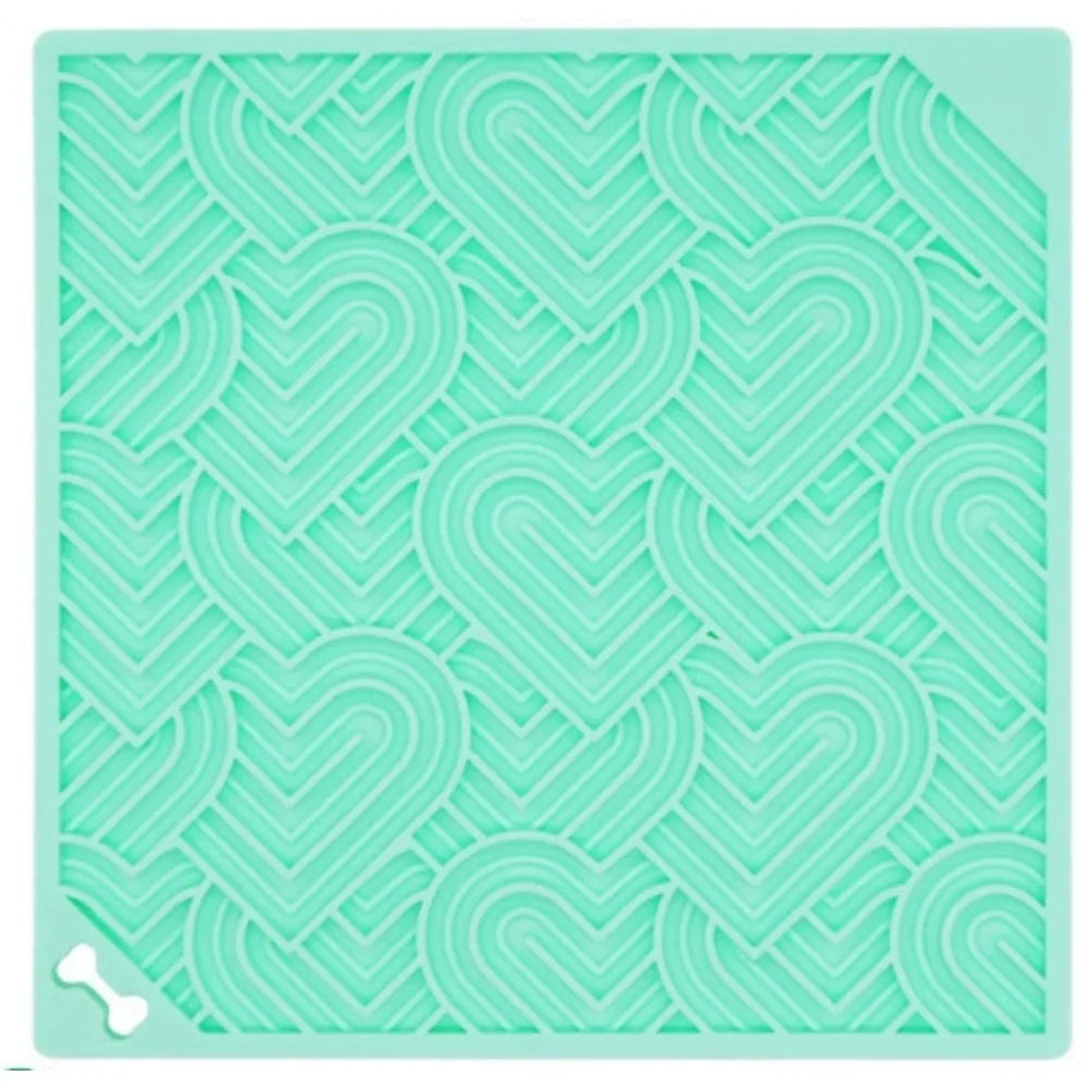 Tapete de Farejamento com Ventosa - Alimentação Lenta e Estimulação Mental